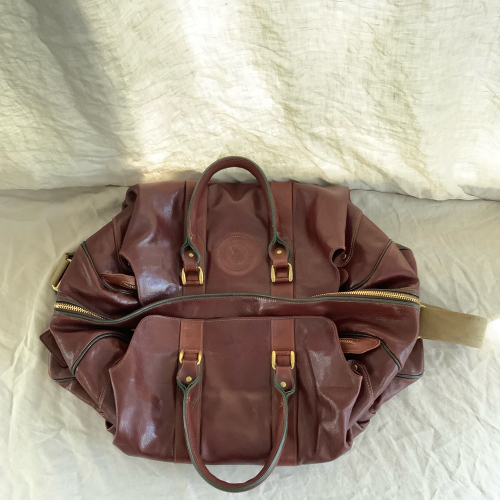 Abas Brown leather bag. One of a kind. Custom made for the president of the USA